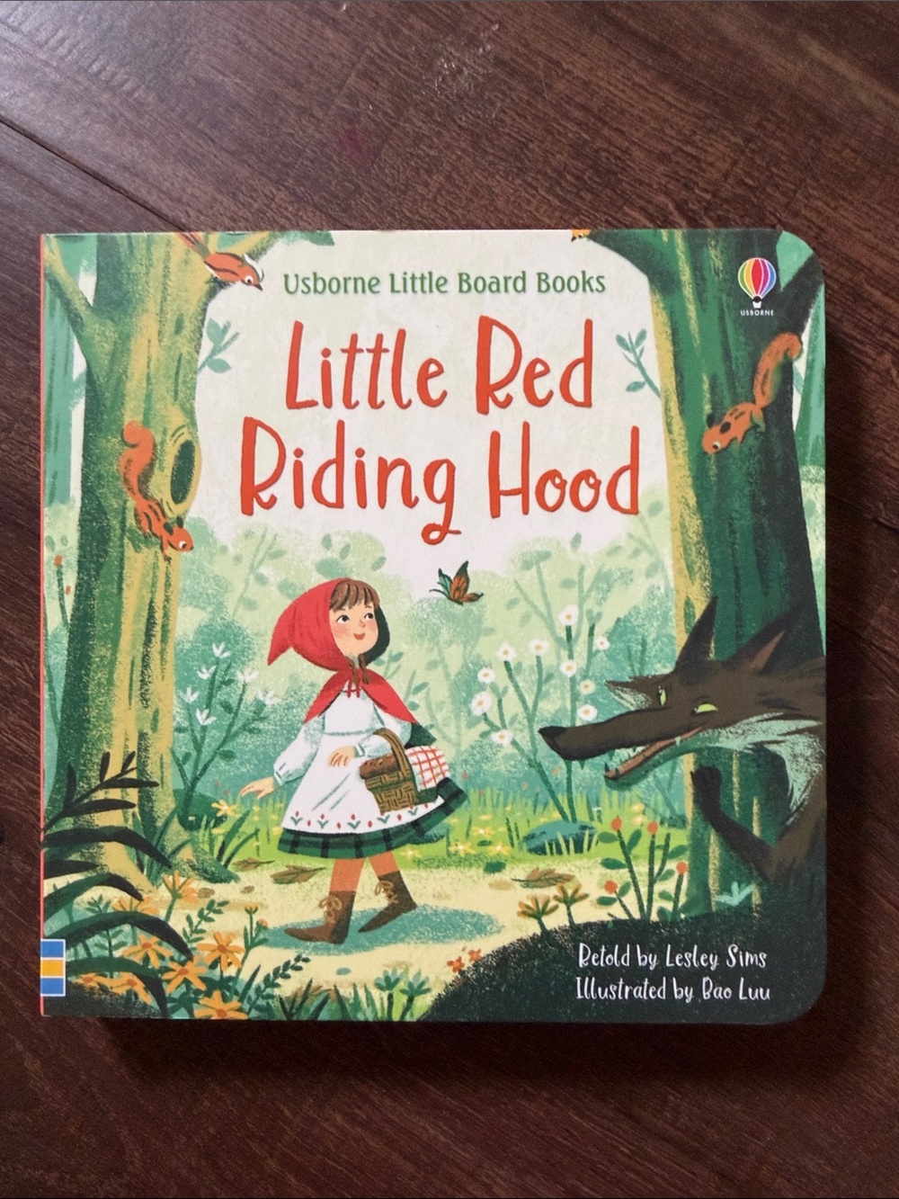 Usborne Little Red Riding Hood Board Book - Red